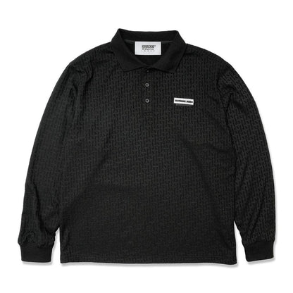 HOMBRENINO JACQUARD L/S POLO