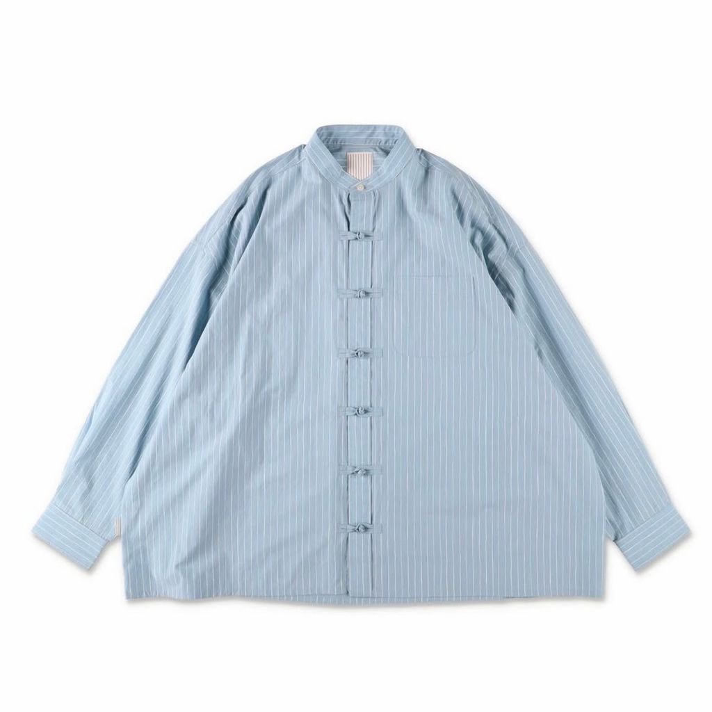 S.F.C P/C COTTON STRIPE KUNG FU SHIRT