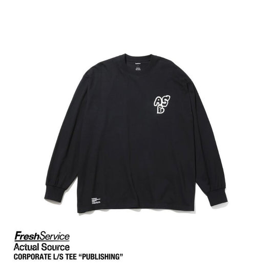 FreshService AS×FS CORPORATE L/S TEE "PUBLISHING"