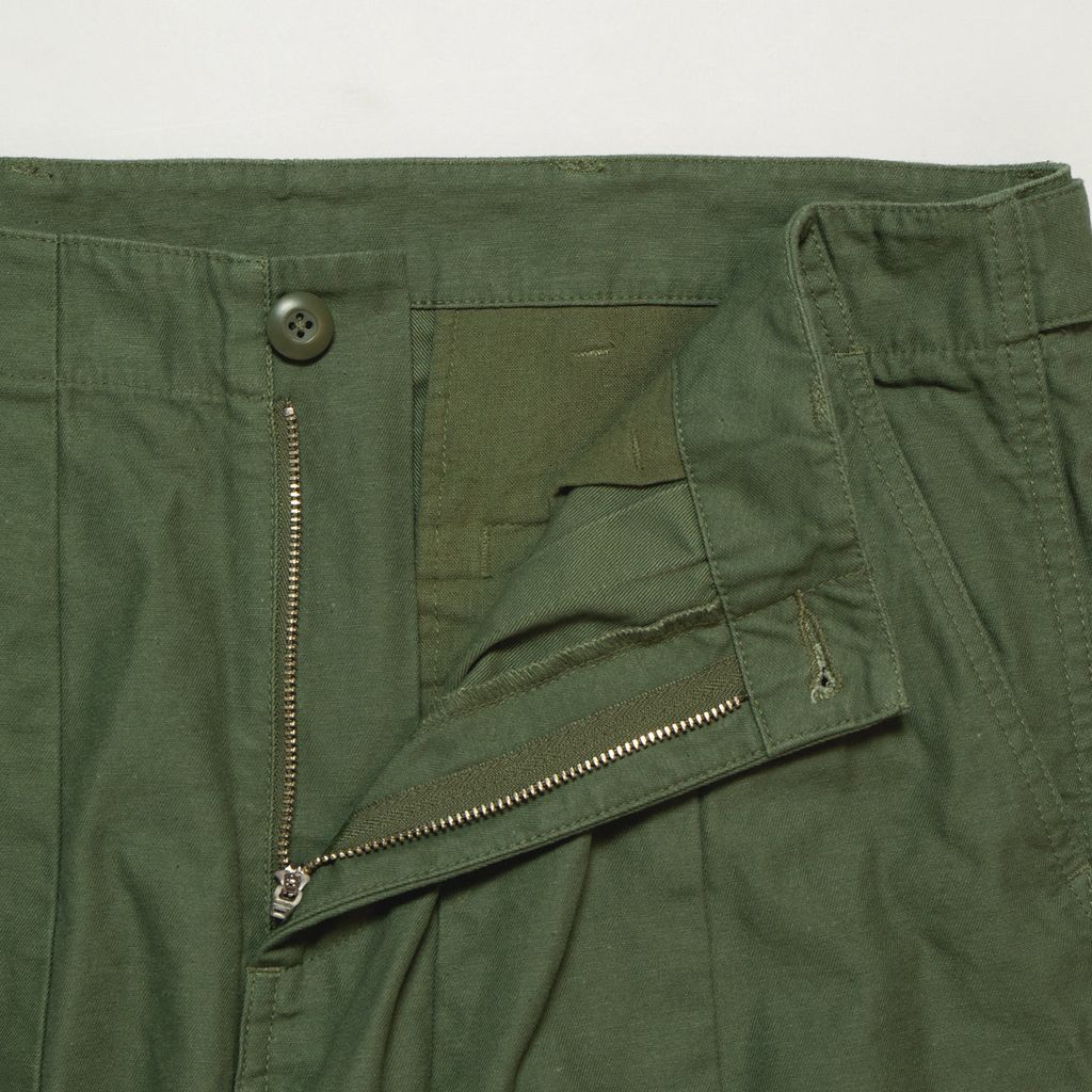 APPLEBUM WIDE MILITARY PANTS [OLIVE] / 2420803