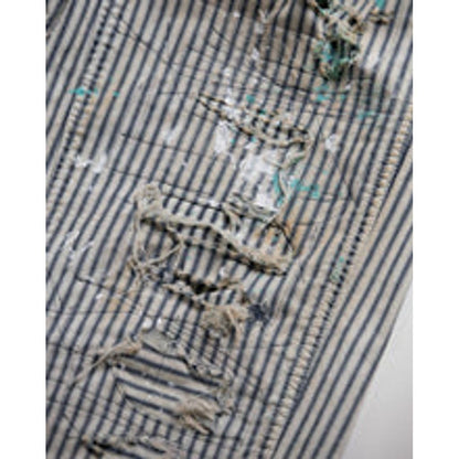 ANACHRONORM HICKORY REMAKED DOUBLEKNEE PAINTER PANTS HICKORY (REMAKE)