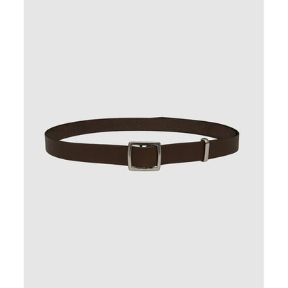 COMME des GARCONS HOMME STEER OIL SMOOTH HOLELESS BELT〈30mm〉（BROWN）