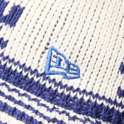 NEW ERA ニットバケット ロサンゼルスドジャース インディゴブルー/クローム 14667669