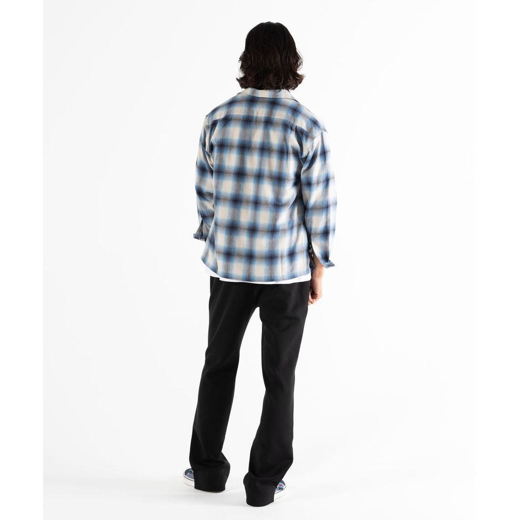 BEDWIN & THE HEARTBREAKERS FIVE BROTHER Ex. L/S CHECK SHIRT "VIN"