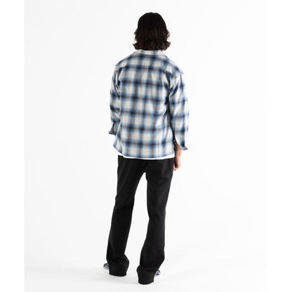 BEDWIN & THE HEARTBREAKERS FIVE BROTHER Ex. L/S CHECK SHIRT "VIN"