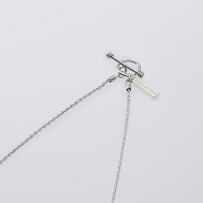 XOLO JEWELRY Tiny French Rope Link Necklace 60cm