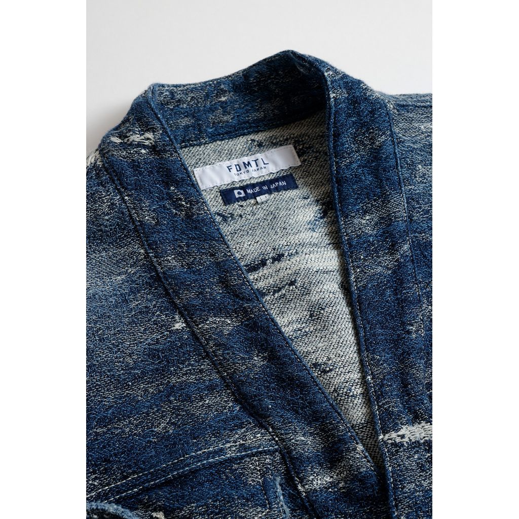 FDMTL DENIM HAORI JACKET 5YR WASH