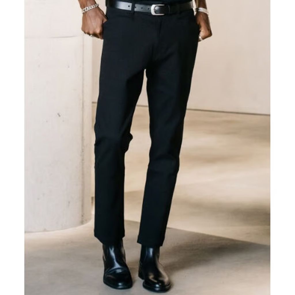 CRIMIE STRETCH TWILL SMART STRAIGHT 4812 TROUSERS