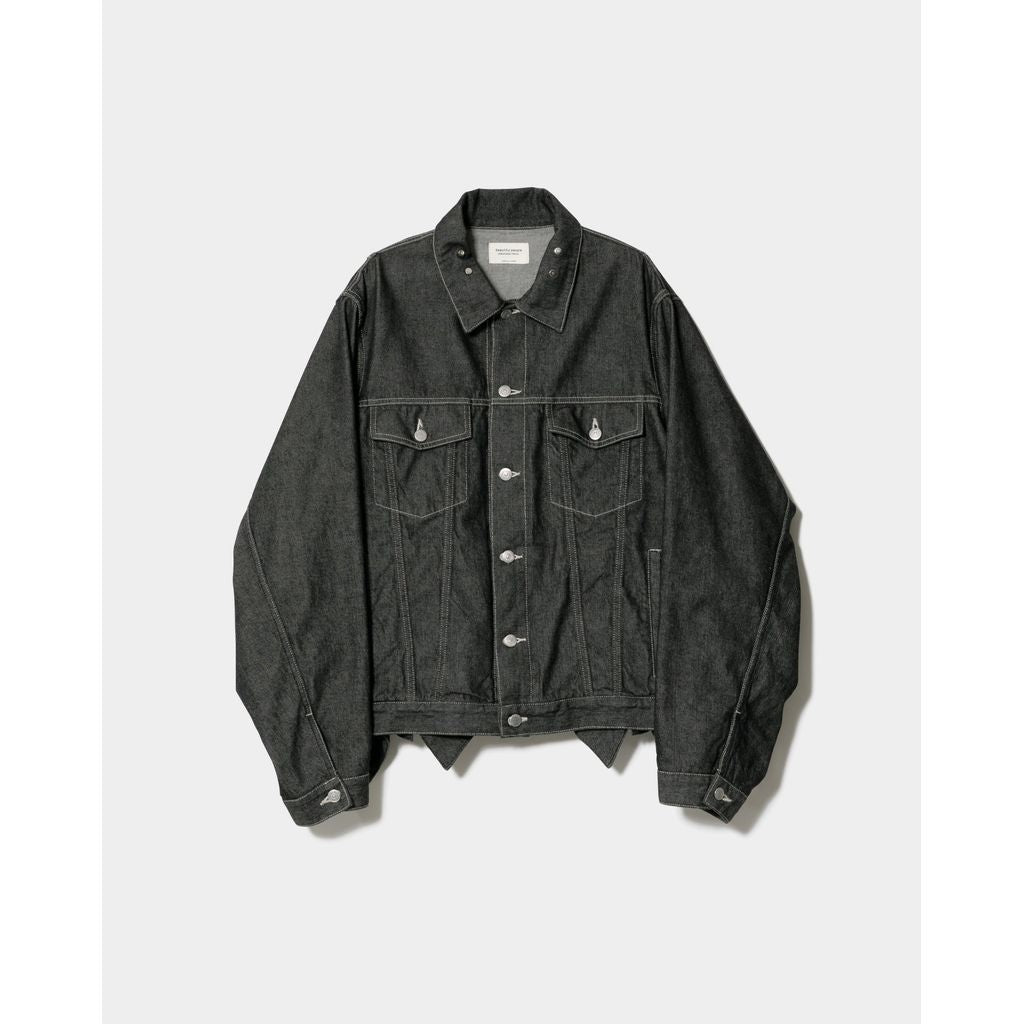 beautiful people double-end left hand twill denim blouson