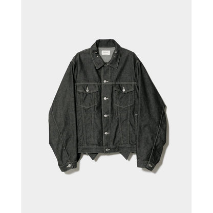 beautiful people double-end left hand twill denim blouson