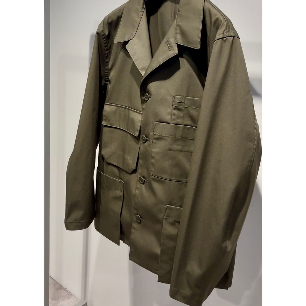 Y's for men 5BS LAYERED POCKET Y（KAHKI）