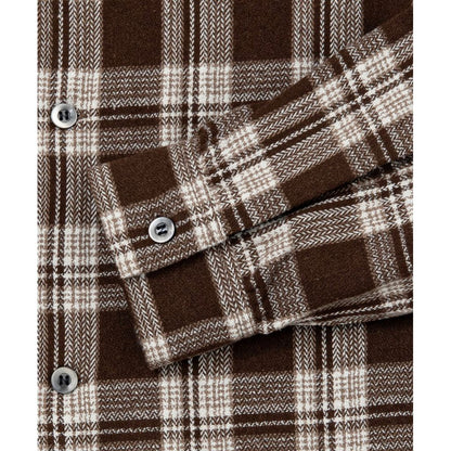 BEDWIN & THE HEARTBREAKERS FIVE BROTHER Ex. L/S CHECK SHIRT "VIN"