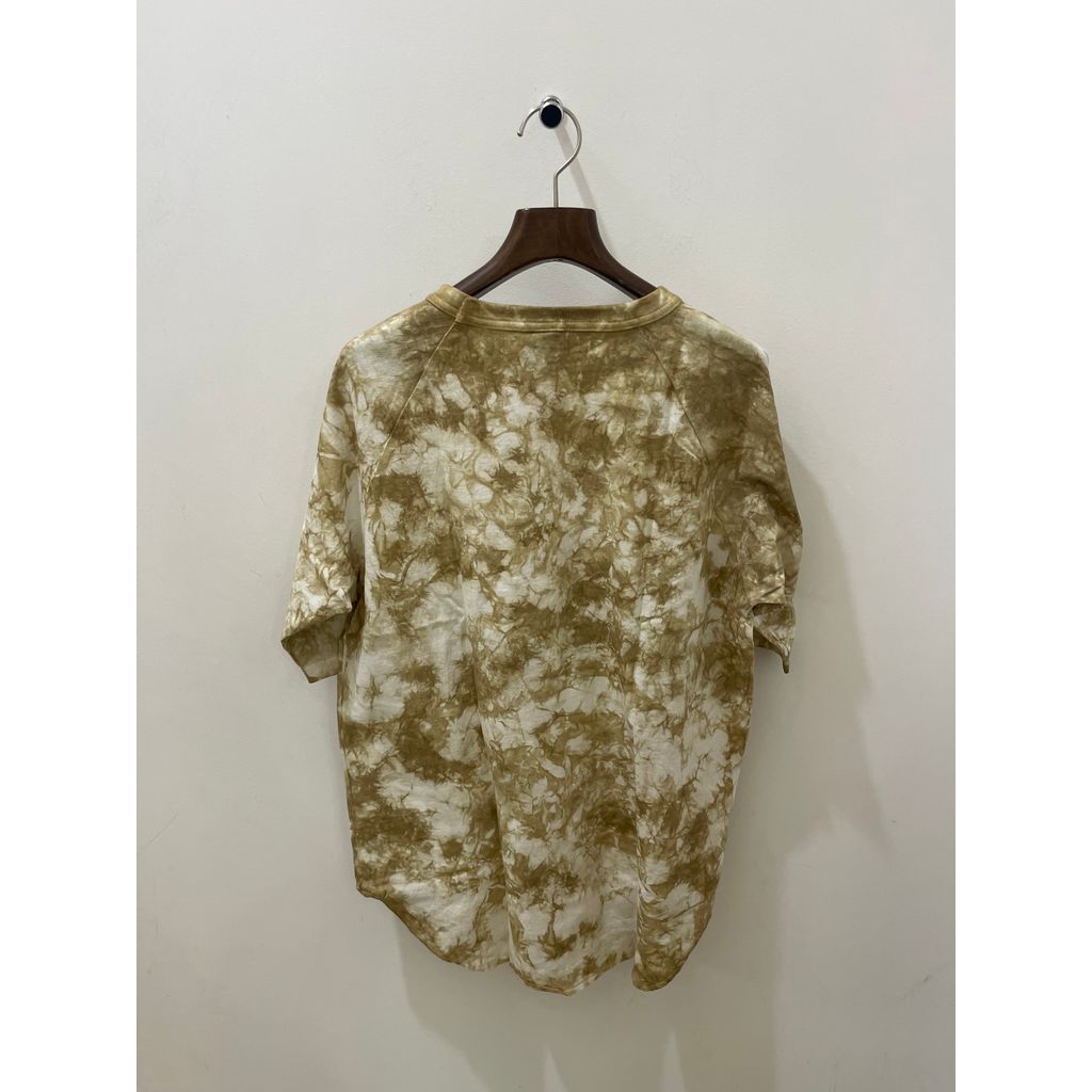 WALLA WALLA SPORT TIE-DYE 1/2 LOOSE BASEBALL TEE