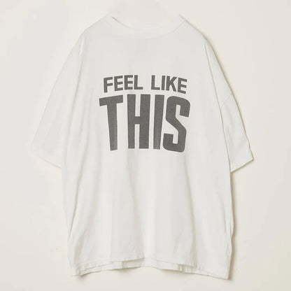 REMI RELIEF RN30389150  HARD SP加工20/-天竺BIGサイズT(FEEL LIKE THIS)