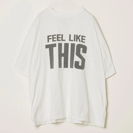 REMI RELIEF RN30389150  HARD SP加工20/-天竺BIGサイズT(FEEL LIKE THIS)