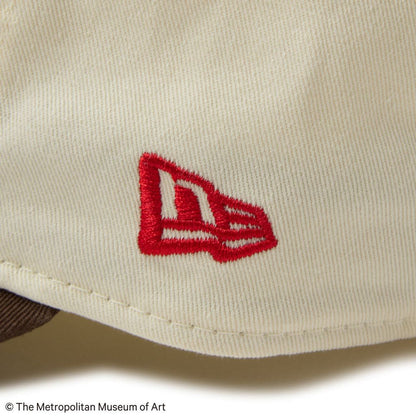 NEW ERA  9THIRTY The Met レザーストラップ クローム ウォルナットバイザー