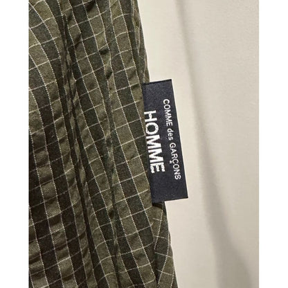 COMME des GARCONS HOMME POLYESTER CHECK PATTERN BAG（KAHKI）