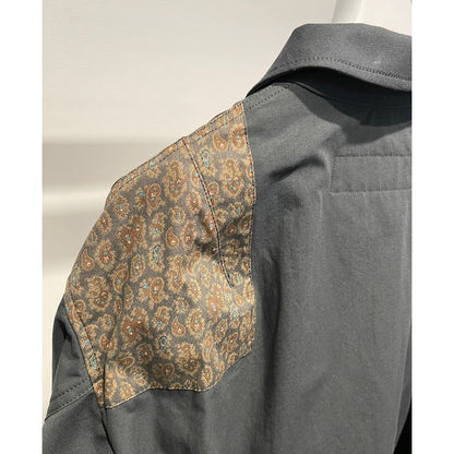 COMME des GARCONS HOMME 多素材パッチワーク ミリタリージャケット