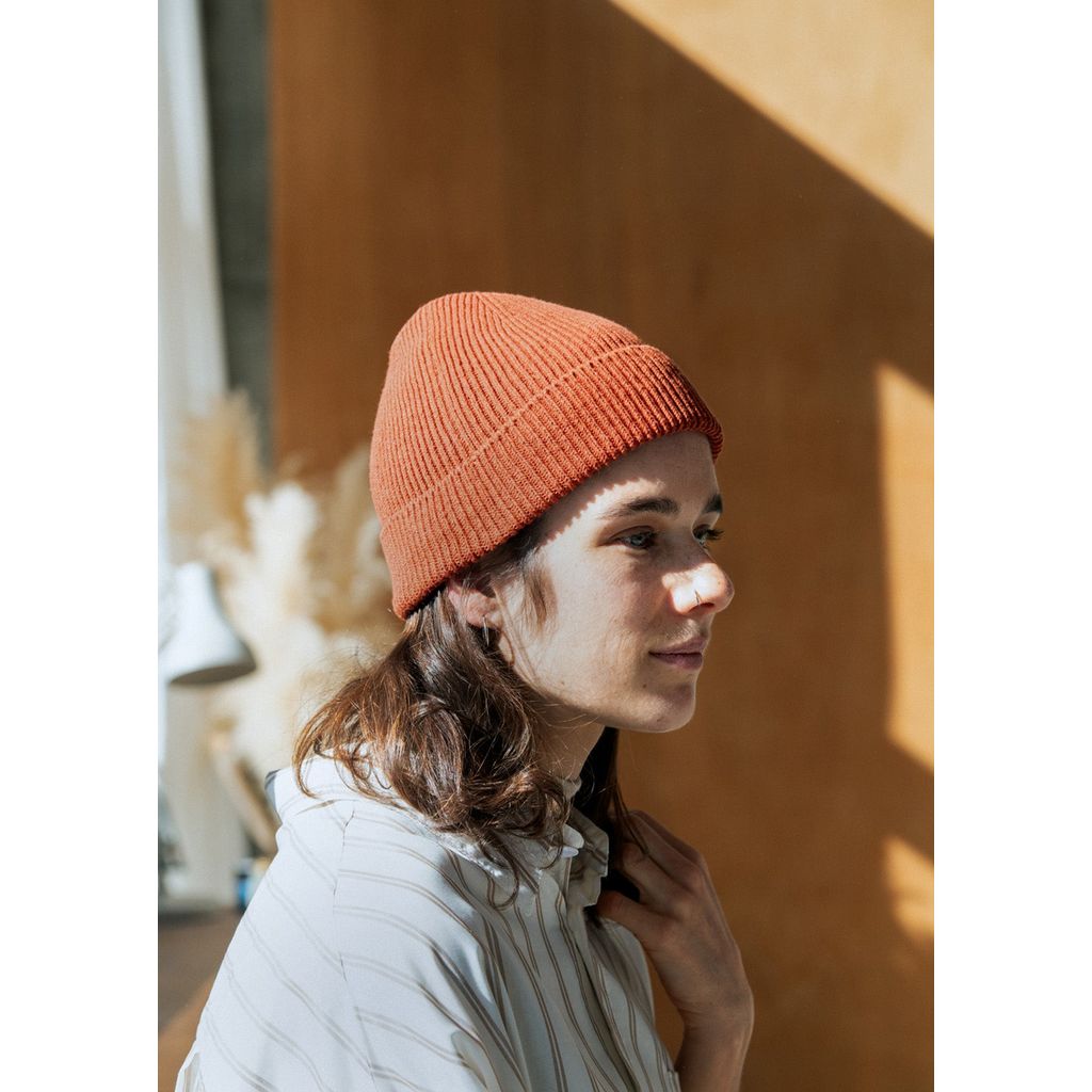 ROTOTO WASHI/RECYCLED COTTON BEANIE