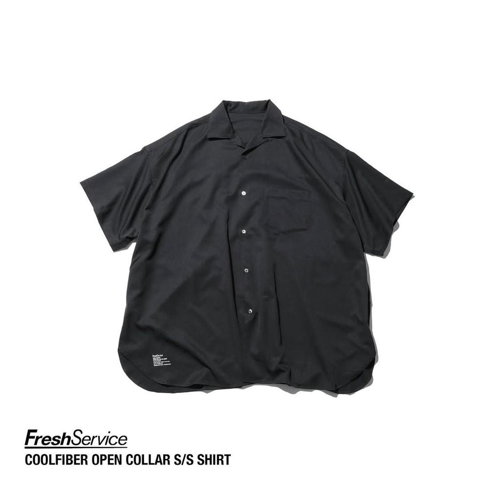 FreshService "COOLFIBER OPEN COLLAR S/S SHIRT"
