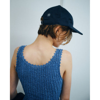 NICK GEAR Hand Stitch Flower Cap