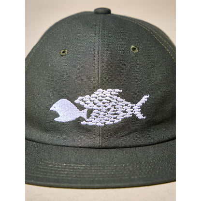 GARBAGE HARD BRIM 6 PANEL CAP LOW (SOLIDARITY)