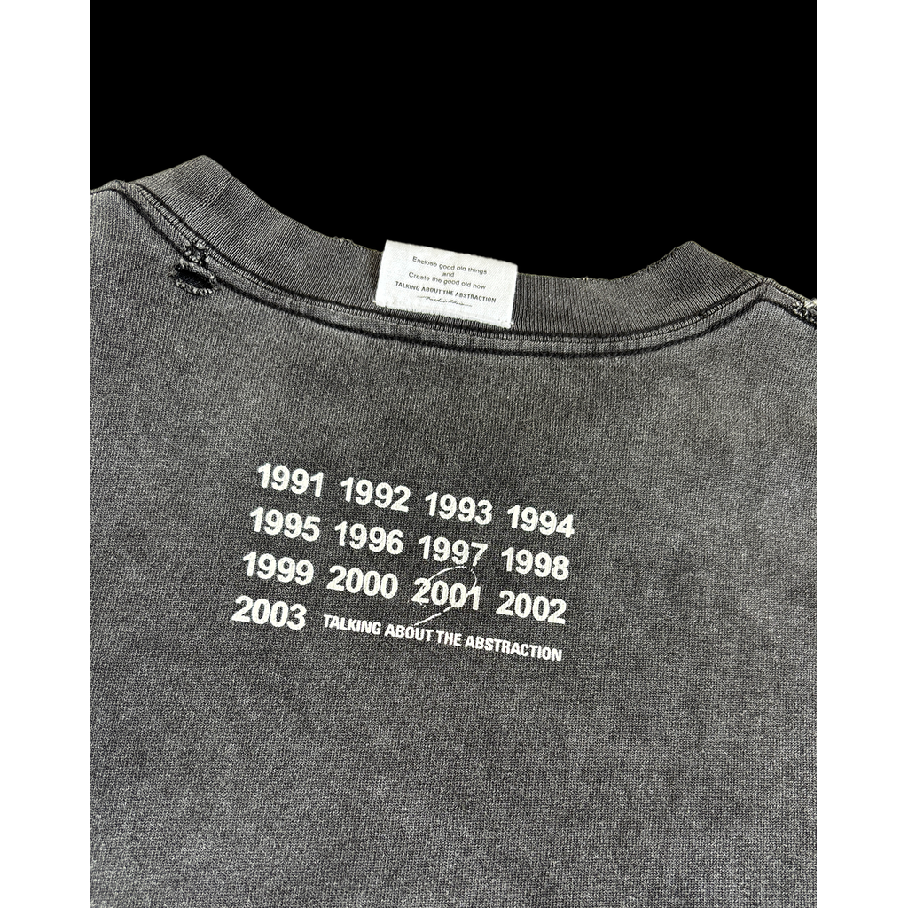 【予約商品】TALKING ABOUT THE ABSTRACTION TRANSCRIPTION WORLD WIDE TEE