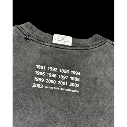 【予約商品】TALKING ABOUT THE ABSTRACTION TRANSCRIPTION WORLD WIDE TEE
