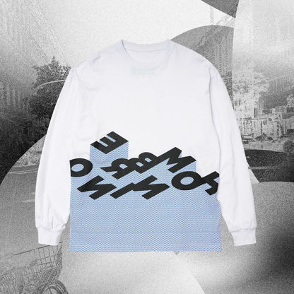 HOMBRE NINO  L/S PRINT TEE (BLOCK)