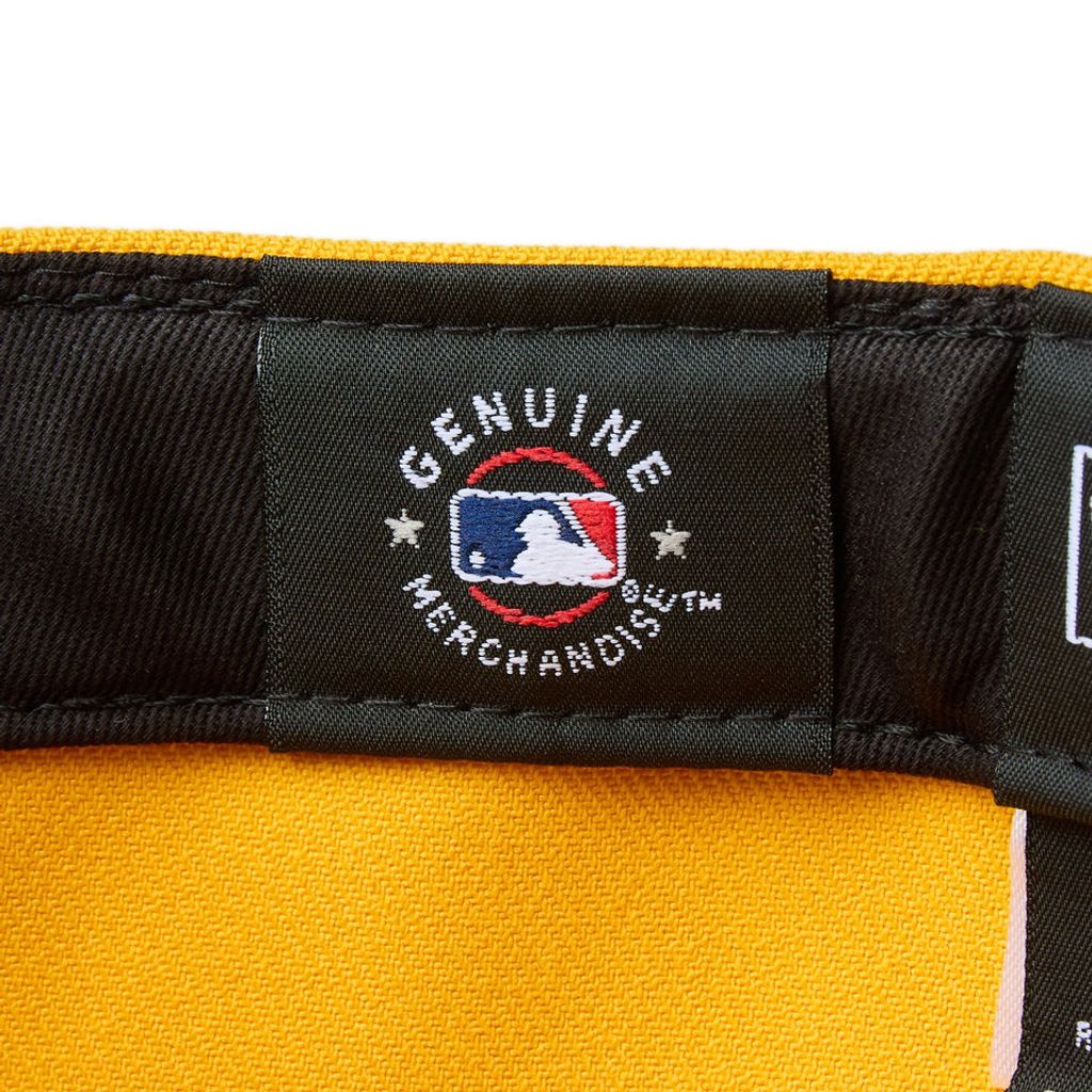 NEW ERA  59FIFTY MLB Upside Down オークランド・アスレチックス Aゴールド