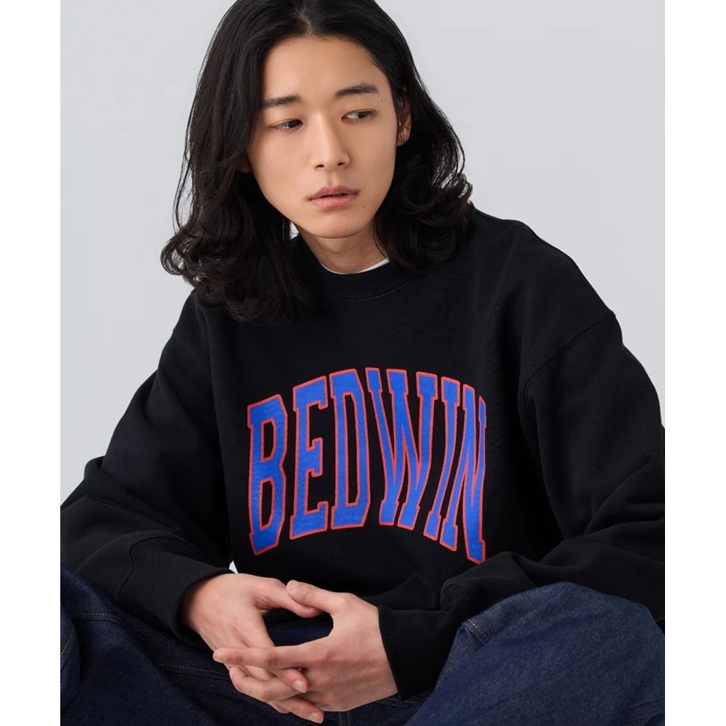 BEDWIN & THE HEARTBREAKERS L/S VARSITY SWEATSHIRT "Varsity"