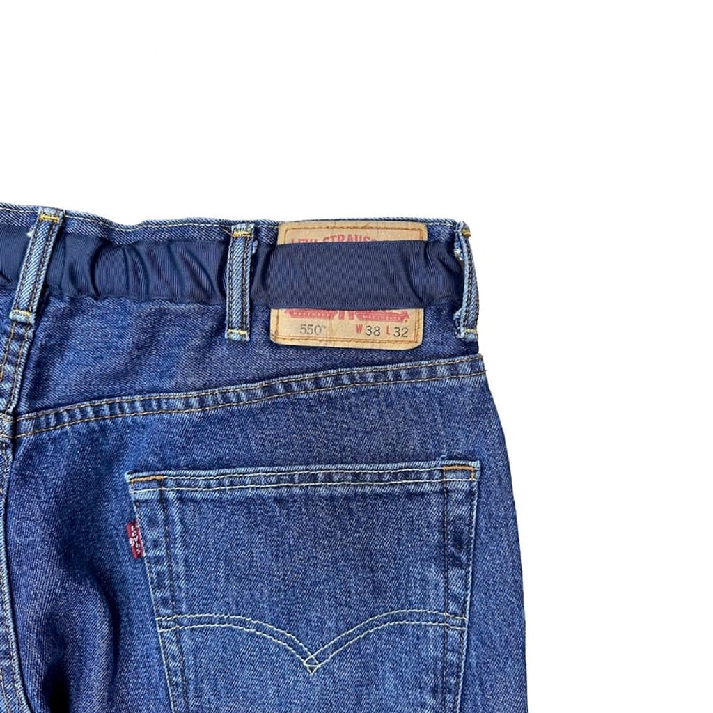 POLIQUANT THE DEFORMED ADJUSTABLE THRIFTING DENIM 550