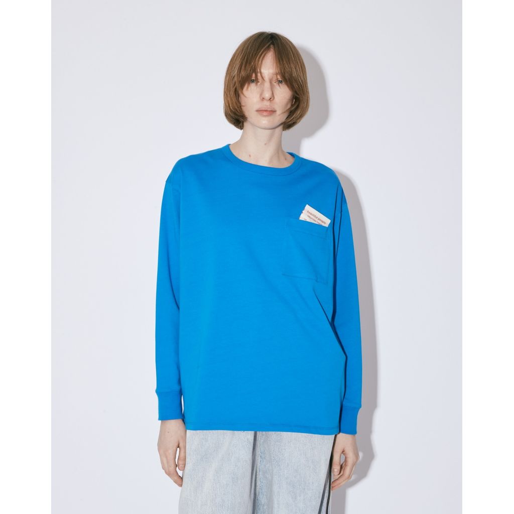 beautiful people  suvin compact jersey big QOL tag long T