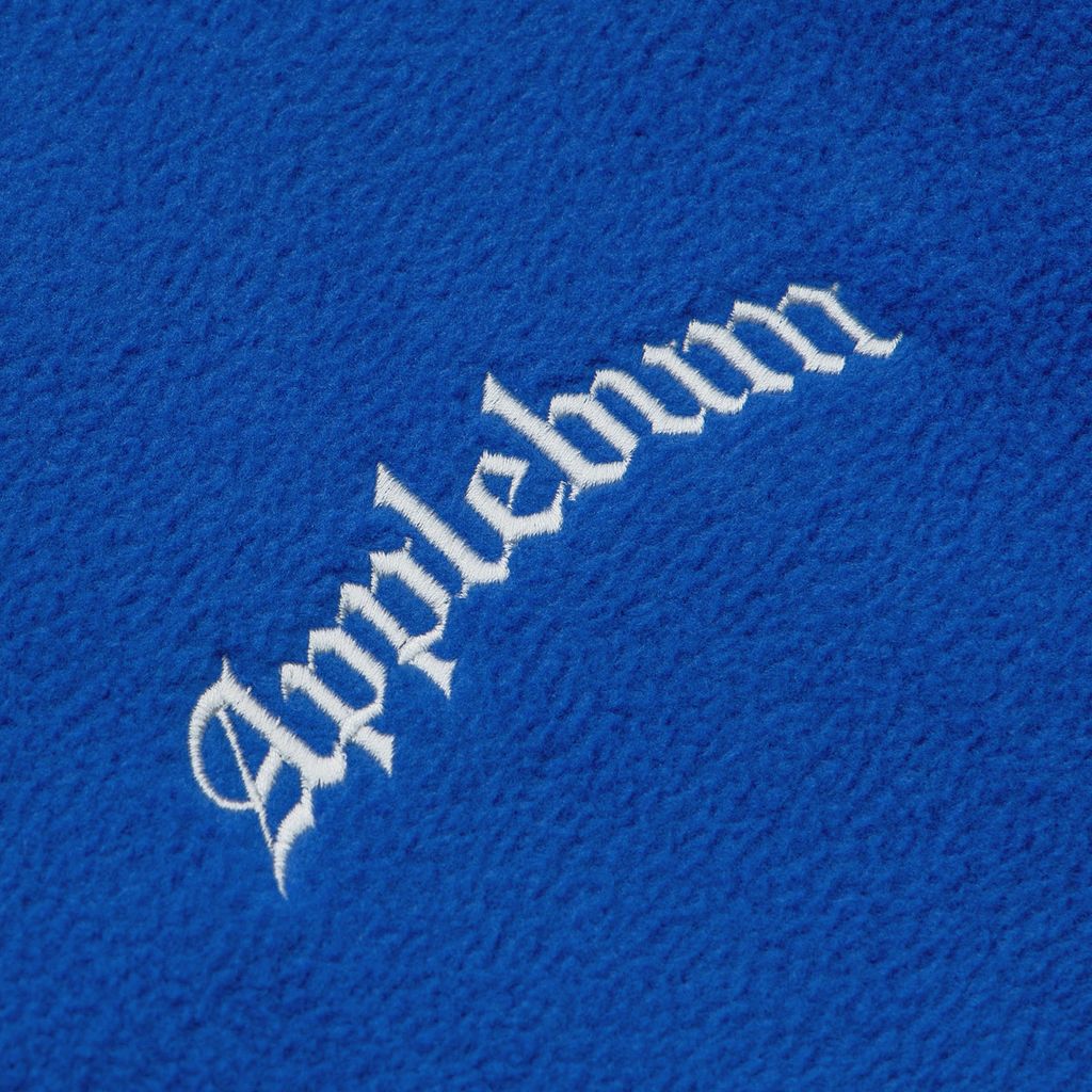 APPLEBUM FLEECE HALF ZIP JACKET [BLUE] / 2420616