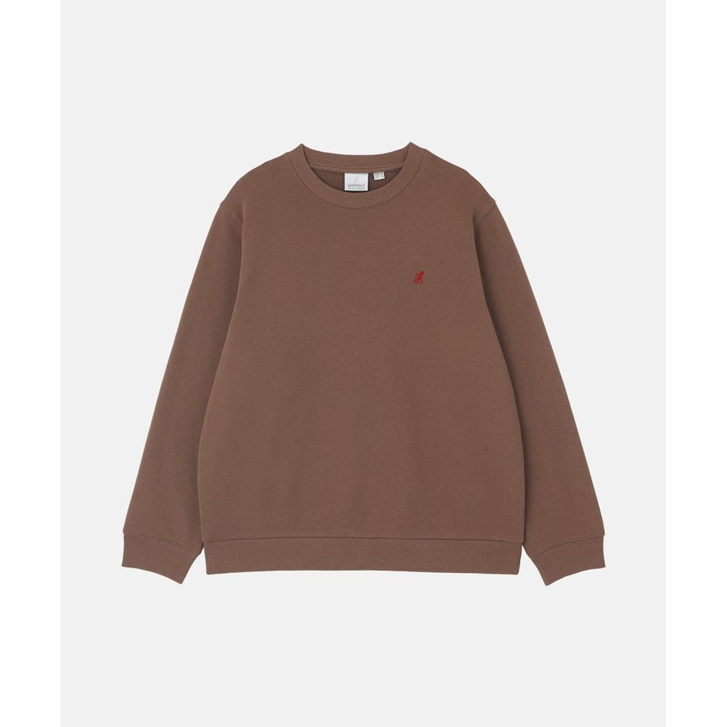 Gramicci ONE POINT CREW SWEATSHIRT ワンポイントクルースウェットシャツ 26aw