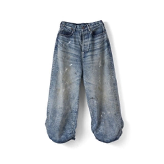 refomed FRESH MAN DENIM WIDE PANTS "PAINT"