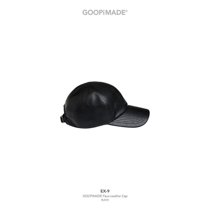 GOOPiMADE EX-9 GOOPiMADE Faux-Leather Cap