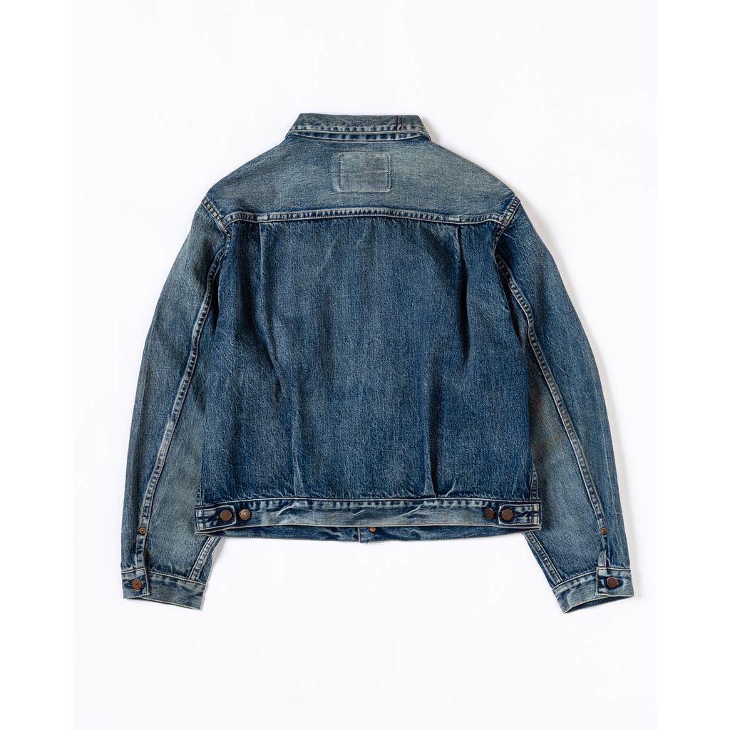 ANACHRONORM FRONT TUCK DENIM JACKET – MAROON WEBSTORE
