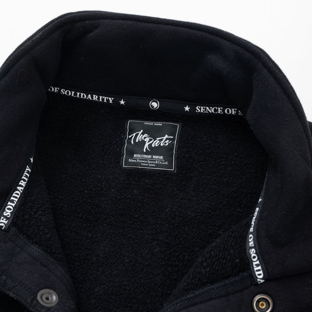 RATS STAND COLLAR SWEAT