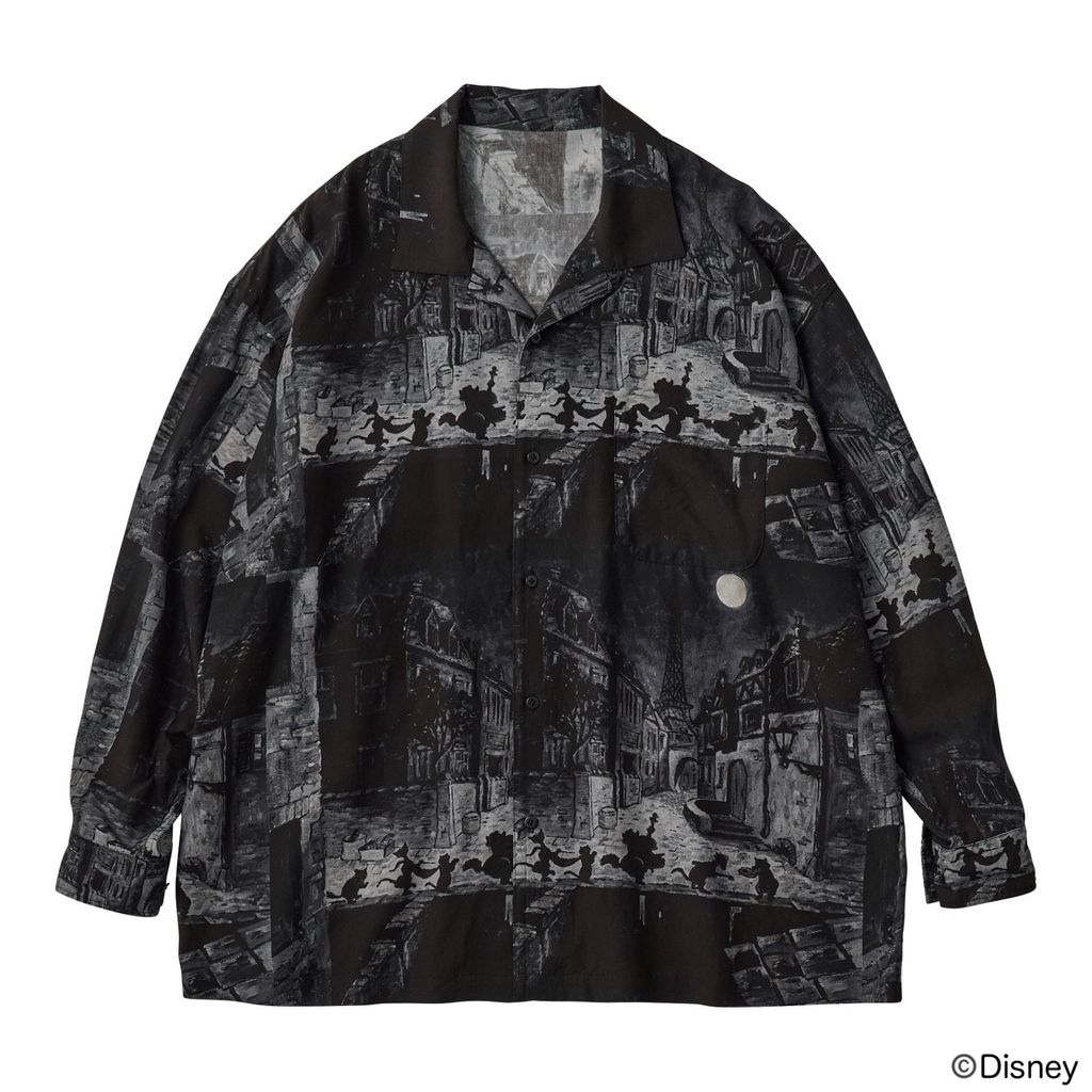 PORTER CLASSIC DISNEY / PC ALOHA COLLECTION ALOHA LONG SHIRT / THE ARISTOCATS