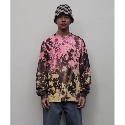 BAL LOGO TIE DYE LS TEE by YUKIDYE