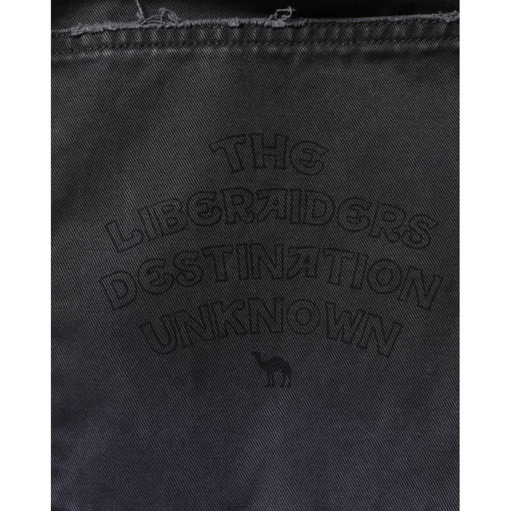 Liberaiders HANDWRITING PRINT CHINO SARROUEL PANTS