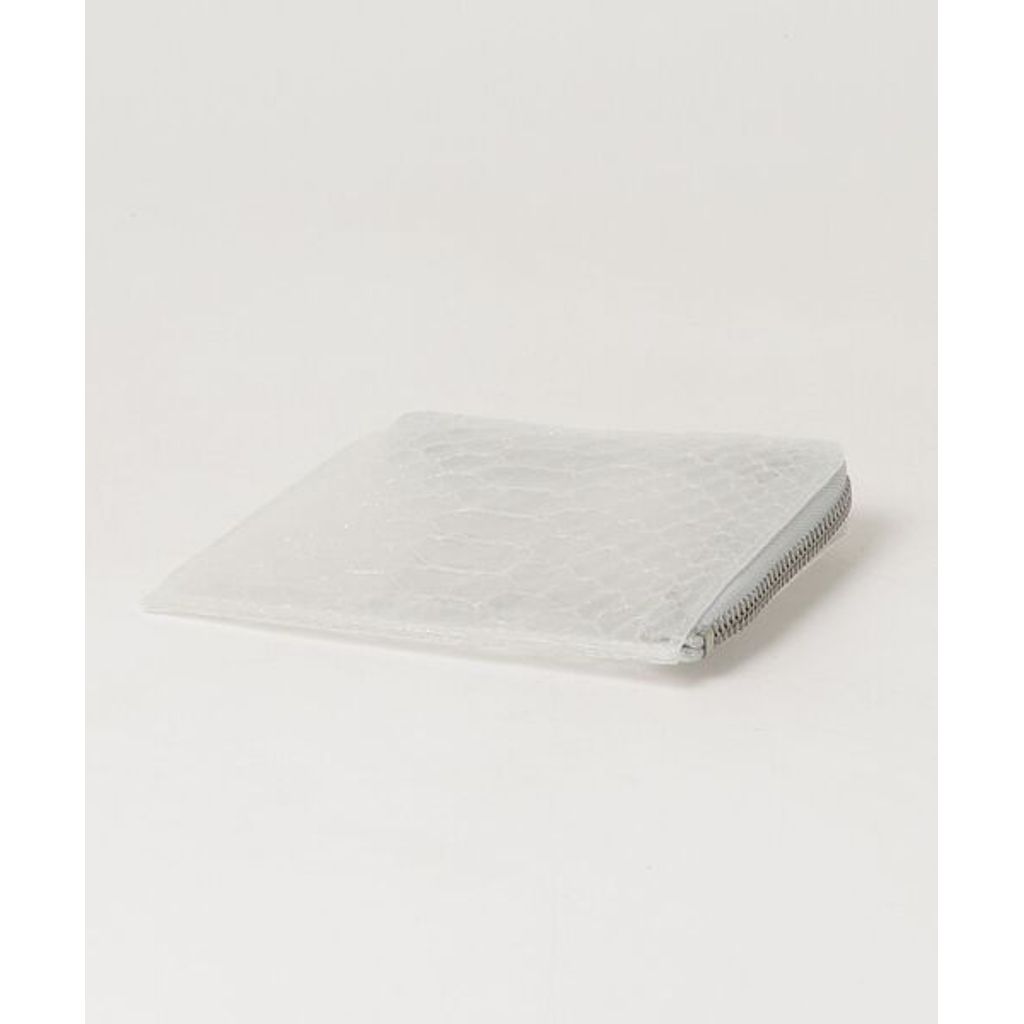 Wallet COMME des GARCONS 【TRANSPARENT SNAKE】L-ZIP WALLET
