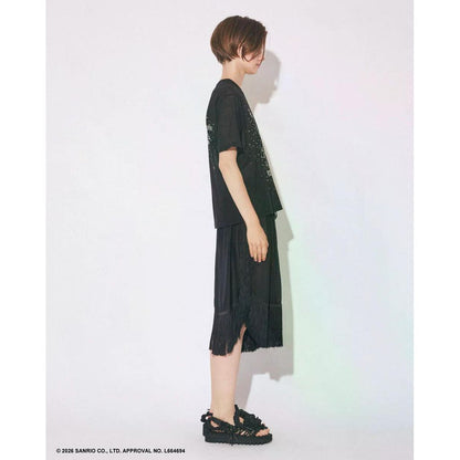 beautiful people MY MELODY&KUROMI 80/1 ELS jersey T