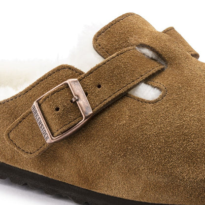 【予約商品】BIRKENSTOCK Boston Shearling ボストン シアリング スエードレザー(Mink)1001141