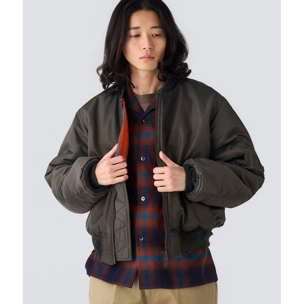 BEDWIN & THE HEARTBREAKERS MIYAGIHIDETAKA Ex. MA-1 JACKET "DUFFY"
