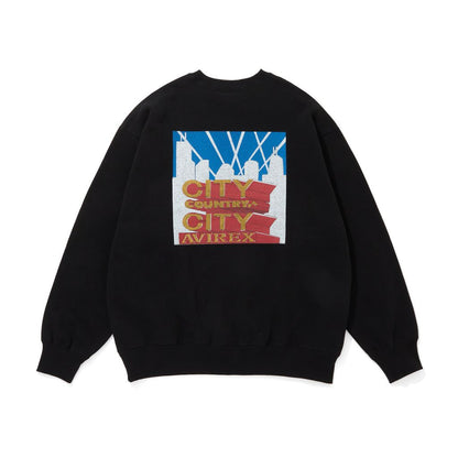 CITY COUNTRY CITY x AVIREX_SWEATSHIRT