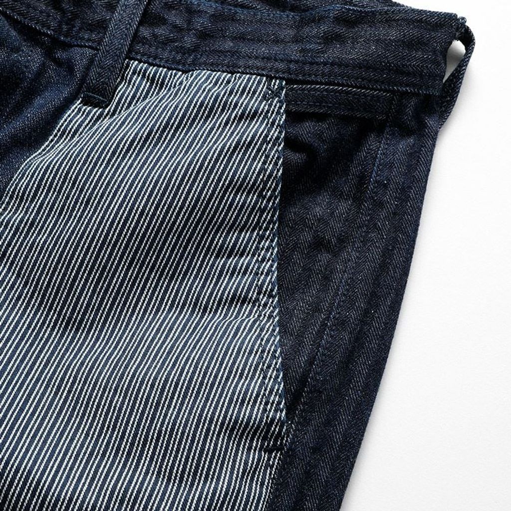 FDMTL PATCHWORK PANTS RINSE