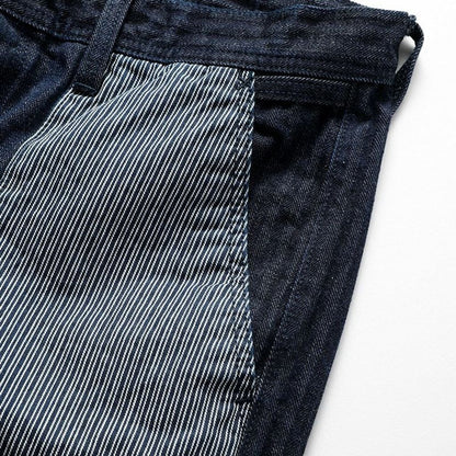 FDMTL PATCHWORK PANTS RINSE