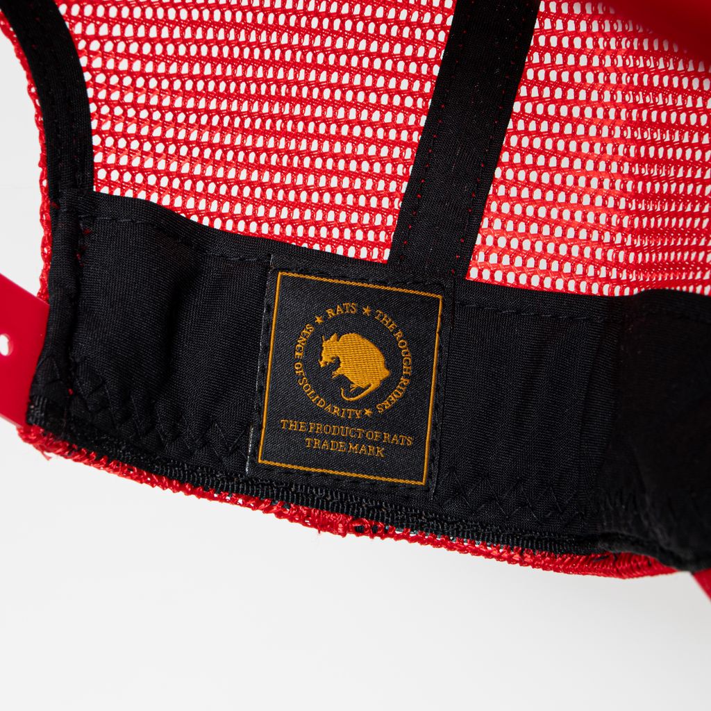 RATS MESH CAP "WAY OF LIFE" （RED）